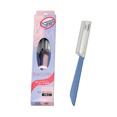 KAI Beauty Guard Facial & Eyebrow Razor (5-Pack)