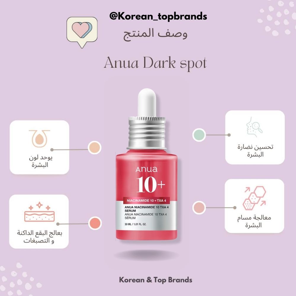 Anua - Niacinamide 10 TXA 4 Serum 10ml without box