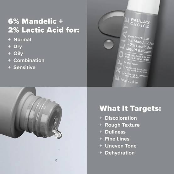 Paula's Choice 6% Mandelic Acid + 2% Lactic Acid 30ml