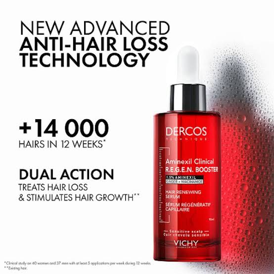 VICHY Dercos Aminexil Clinical REGEN Booster Hair Renewing Serum