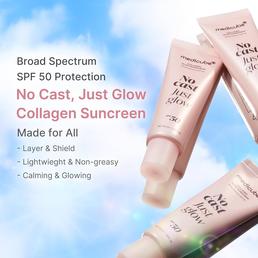 Medicube | NO CAST just glow  Sunscreen - 50ml