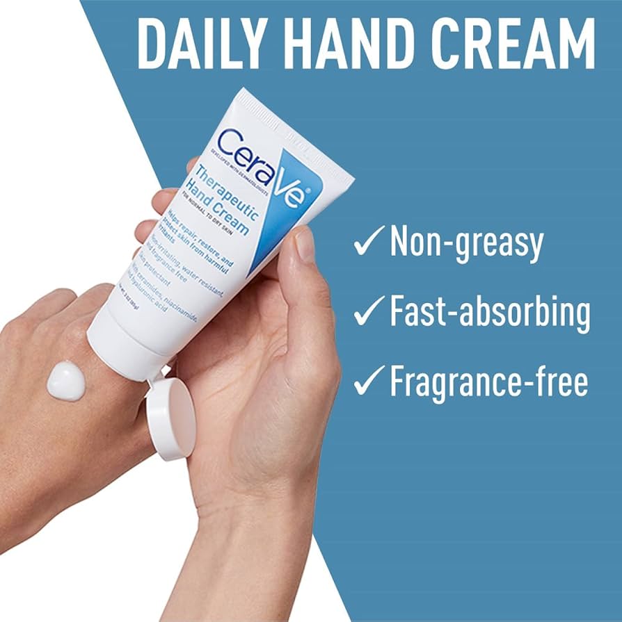 CeraVe Reparative Hand Cream 50ml Hydrating Cream for Dry Hands