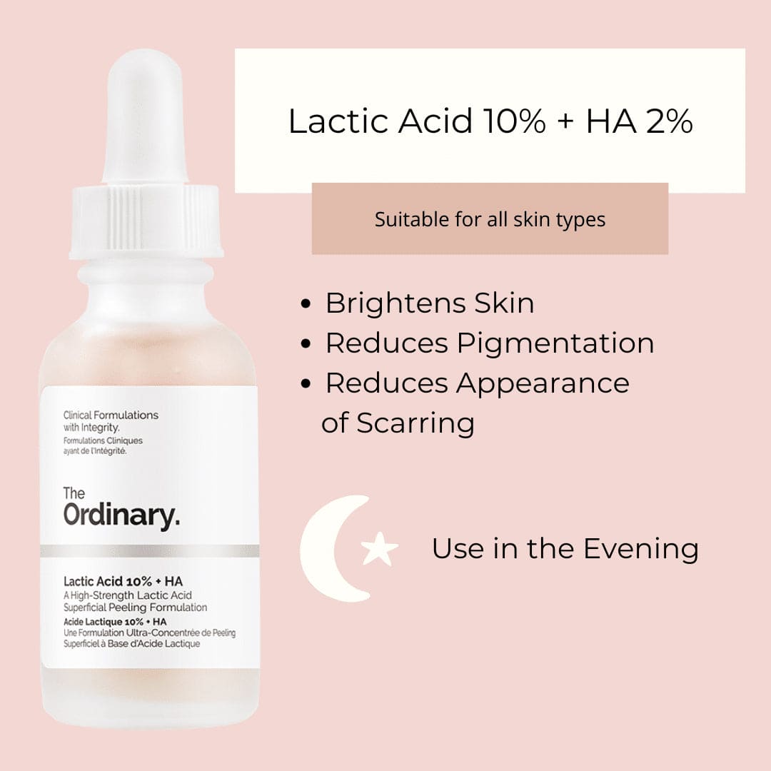 The Ordinary Lactic Acid 10% + HA 2% 30ml