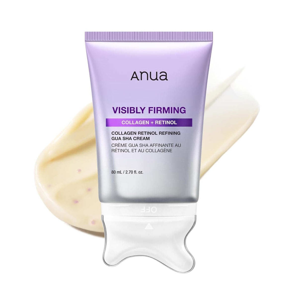 Anua Visibly Firming Collagen Retinol Refining Gua Sha Cream 80ml Main image