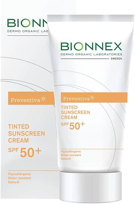 BIONNEX PREVENTIVA TINTED SUNSCREEN CREAM (SPF+50) 50 ML
