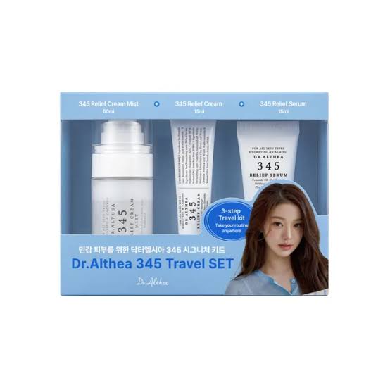 345 Travel Set (Mist 60ml+Serum 15ml+Cream 15ml) Main image