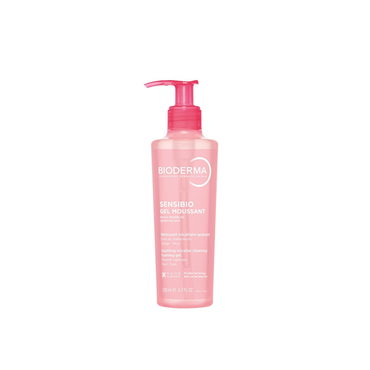 Bioderma Sensibio Gel Moussant Cleanser For Sensitive Skin 200ML Main image