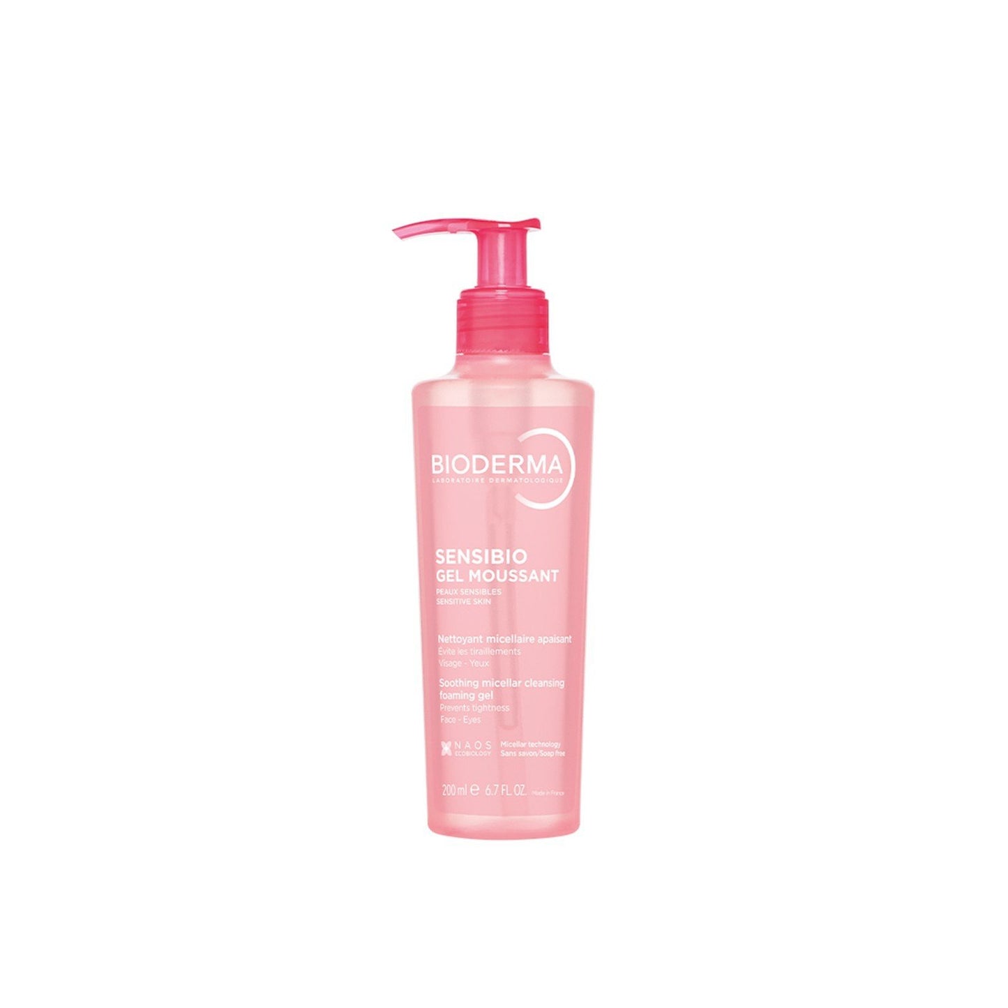 Bioderma Sensibio Gel Moussant Cleanser For Sensitive Skin 200ML