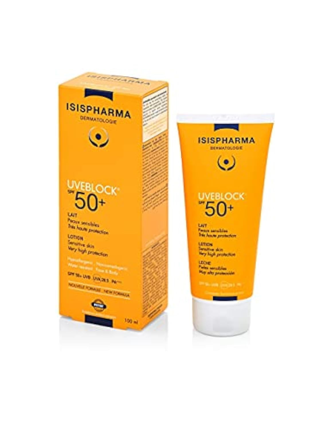 Isispharma uveblock spf50+lotion 100ml