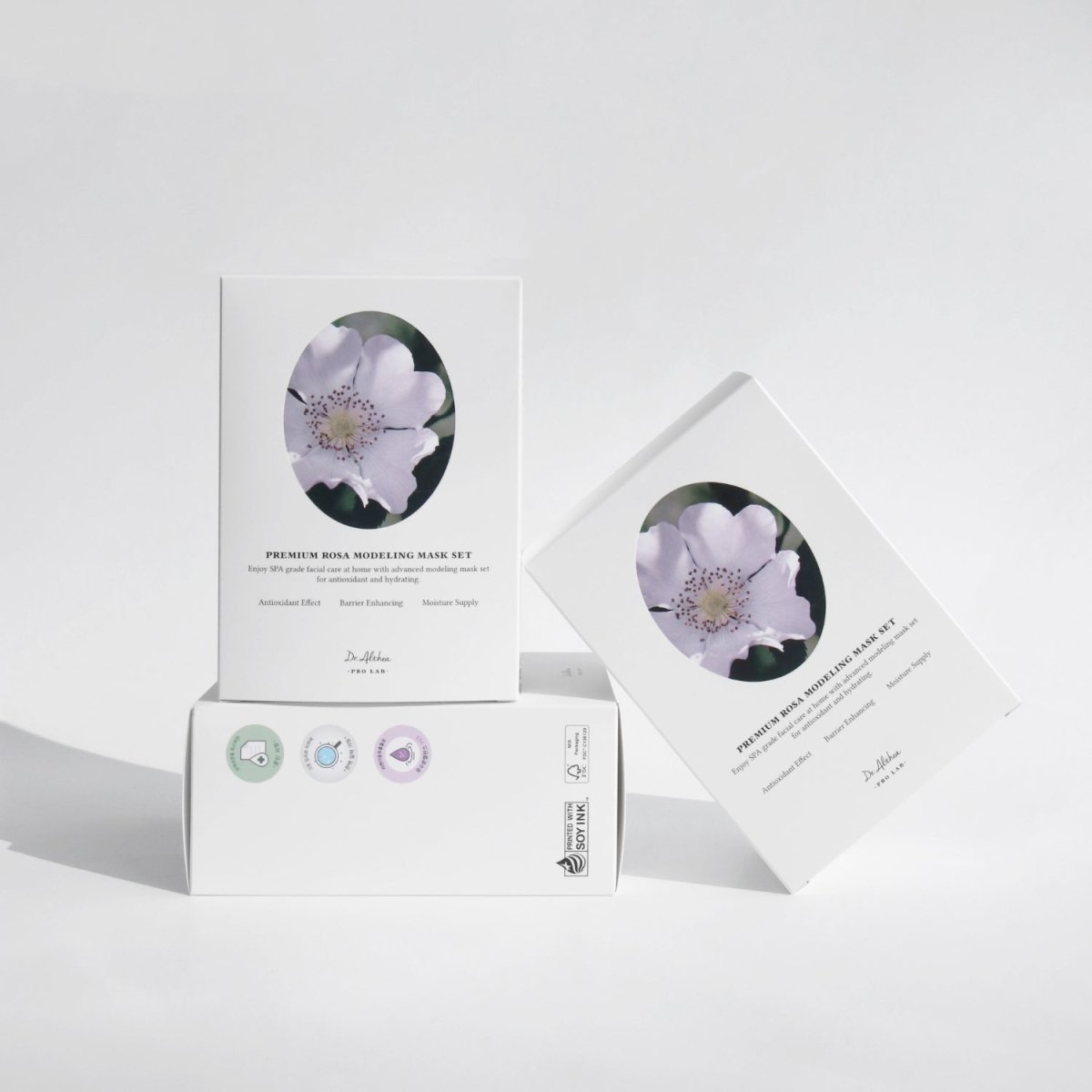 Dr. Althea Premium Rosa Modeling Mask