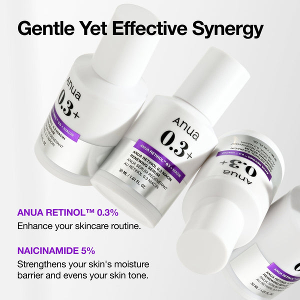 Anua Retinol 0.3% + Niacin Renewing Serum 30ml