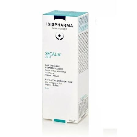 Isispharma secalia AHA exfoliating emollient milk