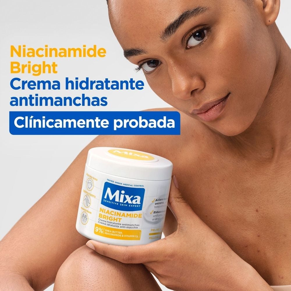 Mixa Niacinamide Bright Moisturizing Anti-Dark Spot Cream 400ml