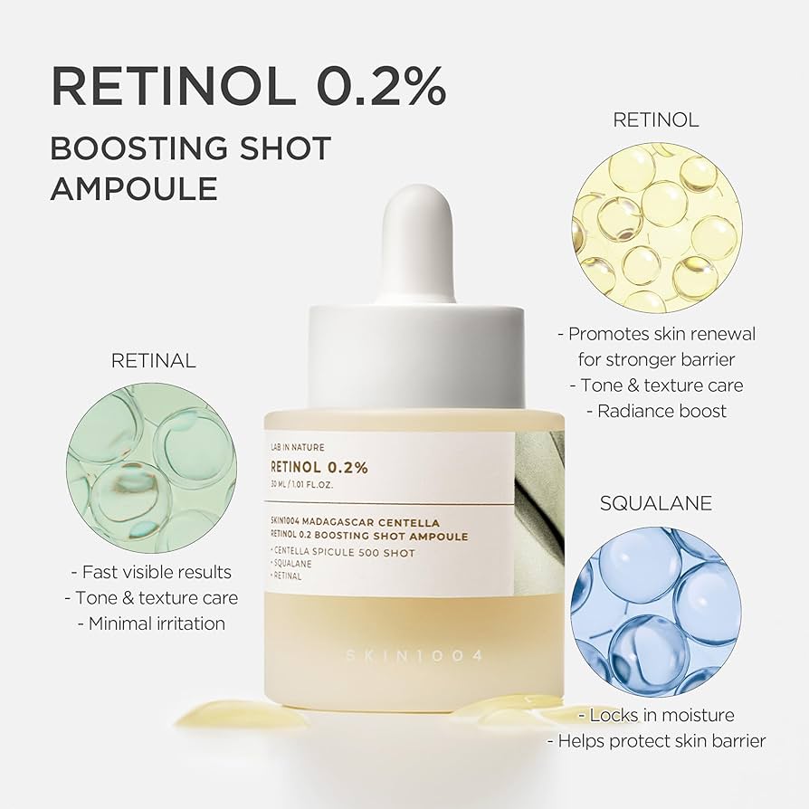 SKIN 1004 - Madagascar Centella Retinol 0.2 Boosting Shot Ampoule 30ml