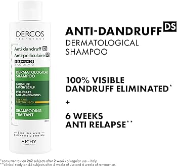 Vichy Dercos Anti-Dandruff DS Shampoo for Dry Hair 200 ml