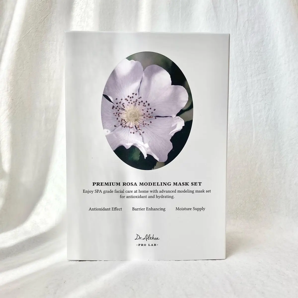 Dr. Althea Premium Rosa Modeling Mask