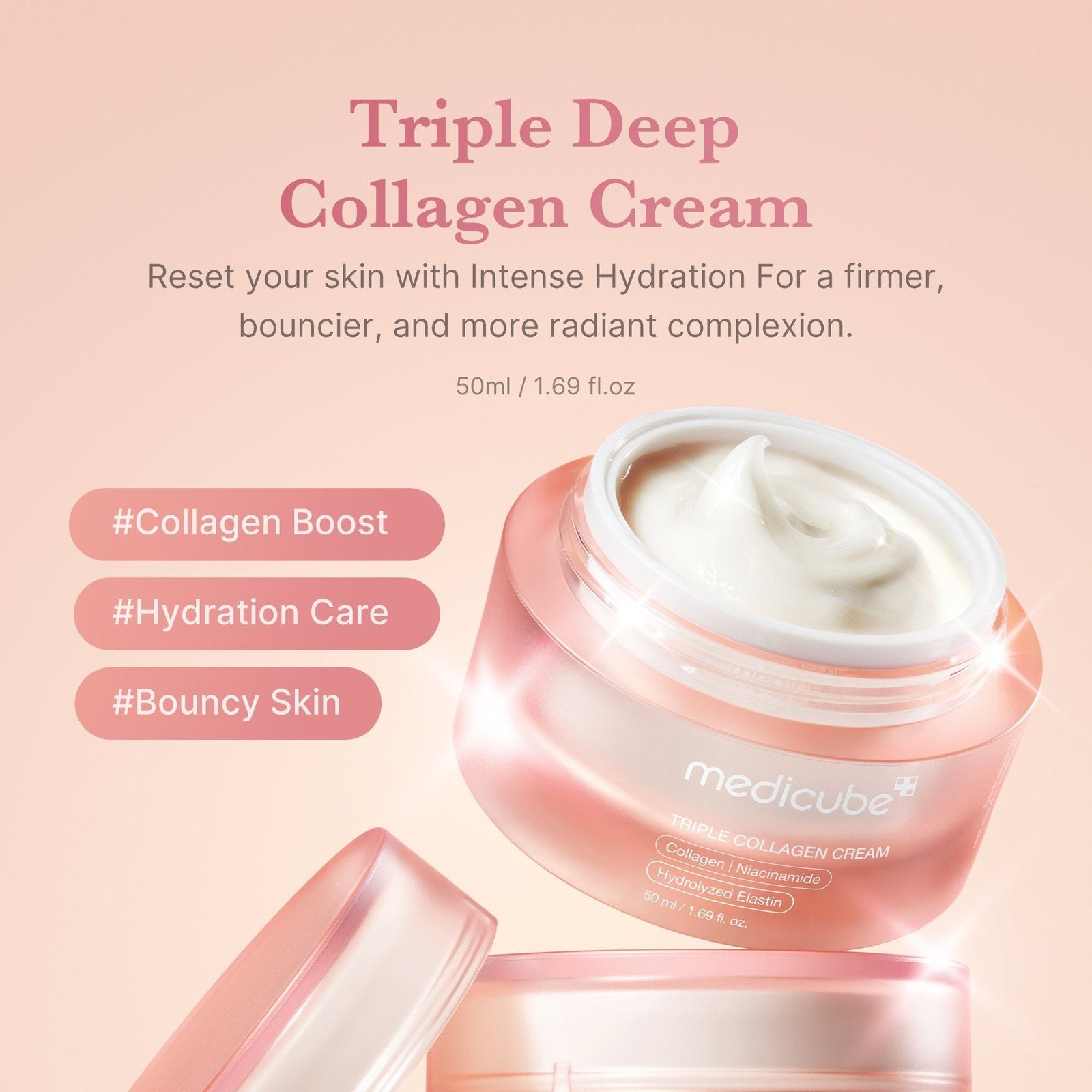 Medicube Triple Collagen Cream 50ml Secondary image