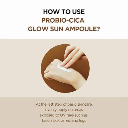 SKIN1004 Madagascar Centella Probio-Cica Glow Sun Ampoule 50ml