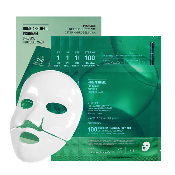 VT Cosmetics Pro Cica Reedle Shot 100 2 Step Hydrogel Mask