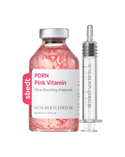 Sungboon Editor Suero Facial Pdrn Pink Vitamin ampoule 40 Ml
