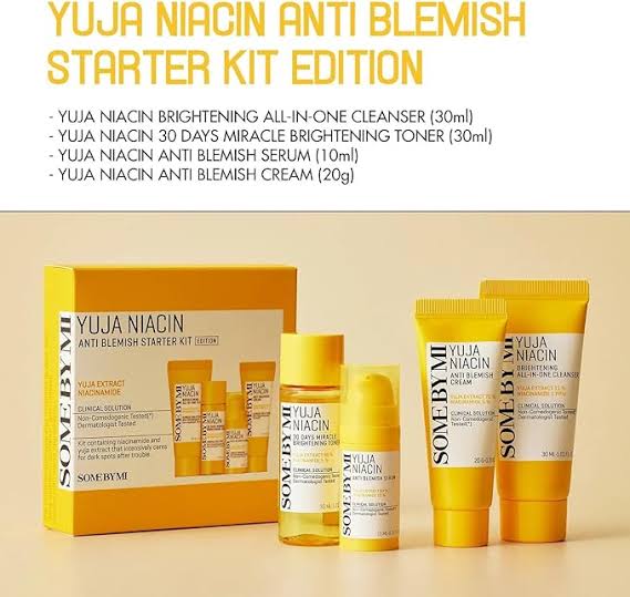 SOME BY MI - Yuja Niacin Anti Blemish Starter Kit [4 pcs]